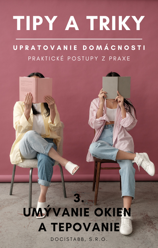 Náhľad obálky ebooku – Umývanie okien a tepovanie